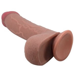 PRETTY LOVE  libiseva NAHA SERIA REALISTLIK DILDO libiseva NAHA IMUPASSIGA PRUUN 23,4 CM